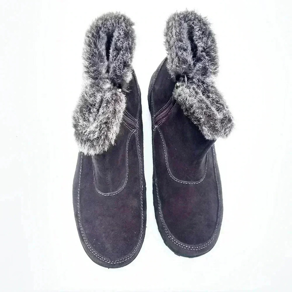 Khombu Gracie Chocolate Brown Boots Size 7M - Picture 2 of 8